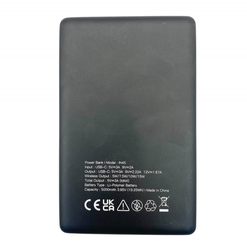 INTEK 5000mAh Magnetic Powerbank Super Slim Series INTEK 5000mAh Magnetic Powerbank Super Slim Series